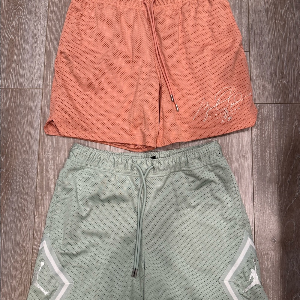 Jordan Athletic Basketball 7” High Quality Shorts (Lot of 2)